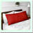 CoolMax Body Pillow Cover - Soft Cooling Pillowcase with Zipper Closure for Easy Care - Double Brushed Microfiber - Red Body Pillow Case