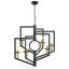 Lustre rotatif en fer 6 lumières Herrin-1392190978