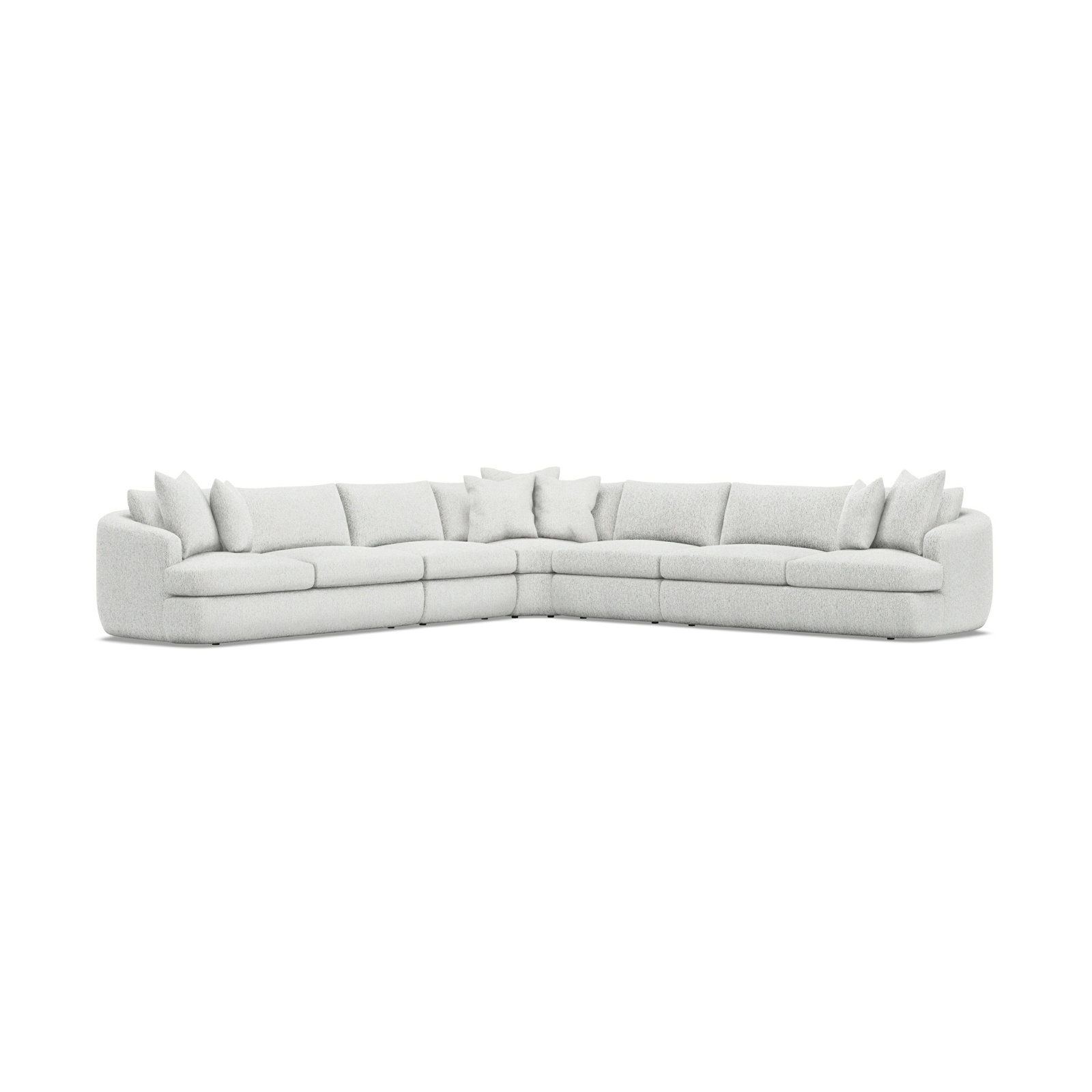 Jules Upholstered L-Sectional, 1000-002
