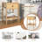 Dashad Solid Wood End Table with Storage