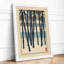 Bamboo Grove Japandi - Framed Print-1782155304-1782155311