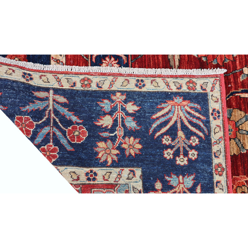 Tapis multicolore de haute qualité noué à la main