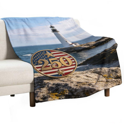 Jeté en flanelle de luxe American Design