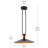 Tenon 20" 1-Light LED Pendant in Black-126501878-126501880-129882772