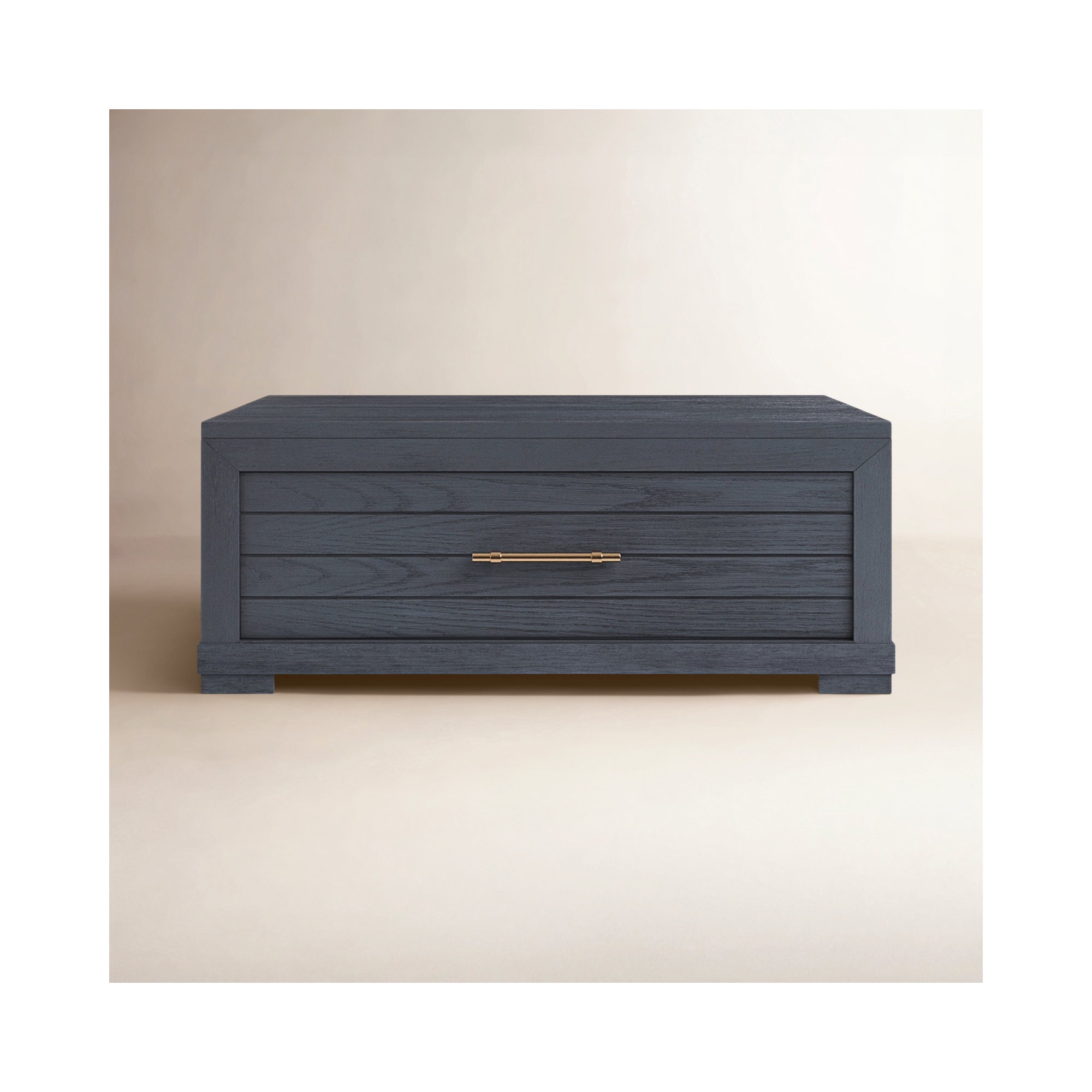 Appleton Coffee Table with Storage, Charred Oak