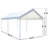 Outdoor 20 Ft. W x 10 Ft. D Steel Party Car Tent