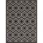 Tapis d'intérieur / extérieur à motif géométrique Deedrick-23234306
