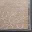 Tapis brun à motif d'étoiles-21412115
