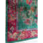 Floral Wool 1920s Rectangle Green Antique Hand Knotted Pile Rug