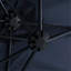 Grand parasol rectangulaire double face 14,8 pi avec manivelle (bleu marine) (sans base)-1718286024