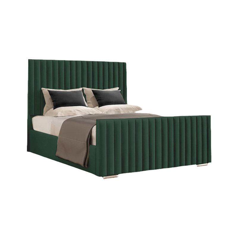 Abriyah Bed Frame, Single (3'), Emerald
