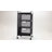 Mind Reader Rolling Storage Cart with Removable Drawers, Multi-Purpose Organizer for Office, Metal Mesh, Black