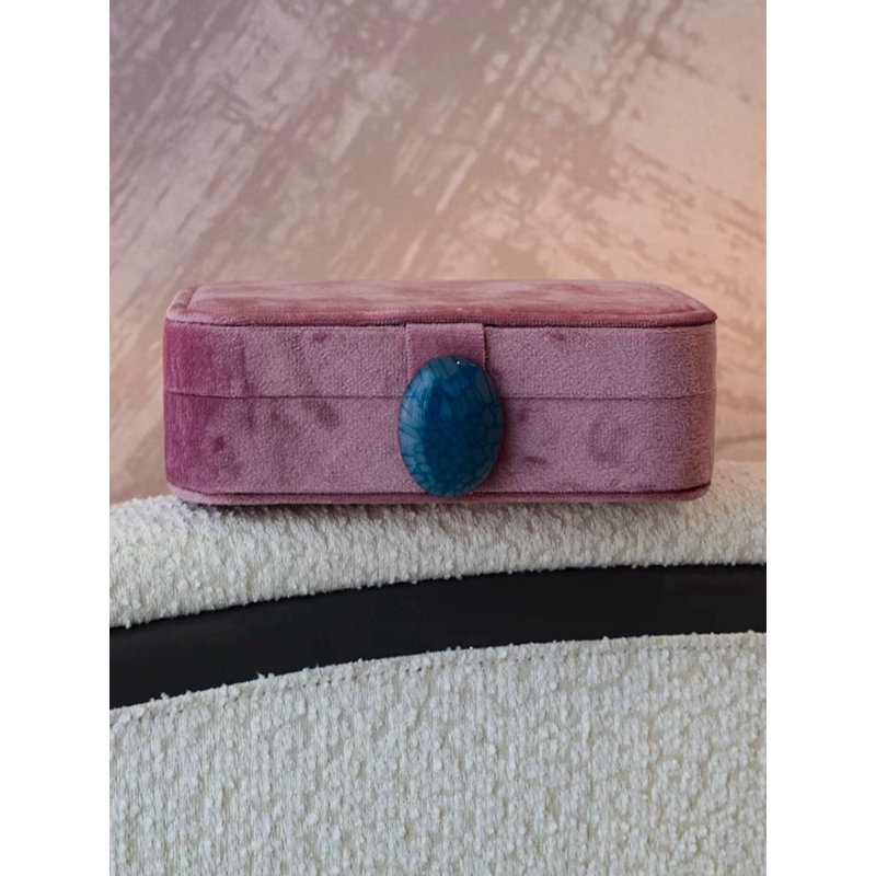 Boîte à bijoux Pebble, Rose
