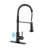 Pull Down Sprayer Single Handle Kitchen Faucet with Touchless Sensor-102175911