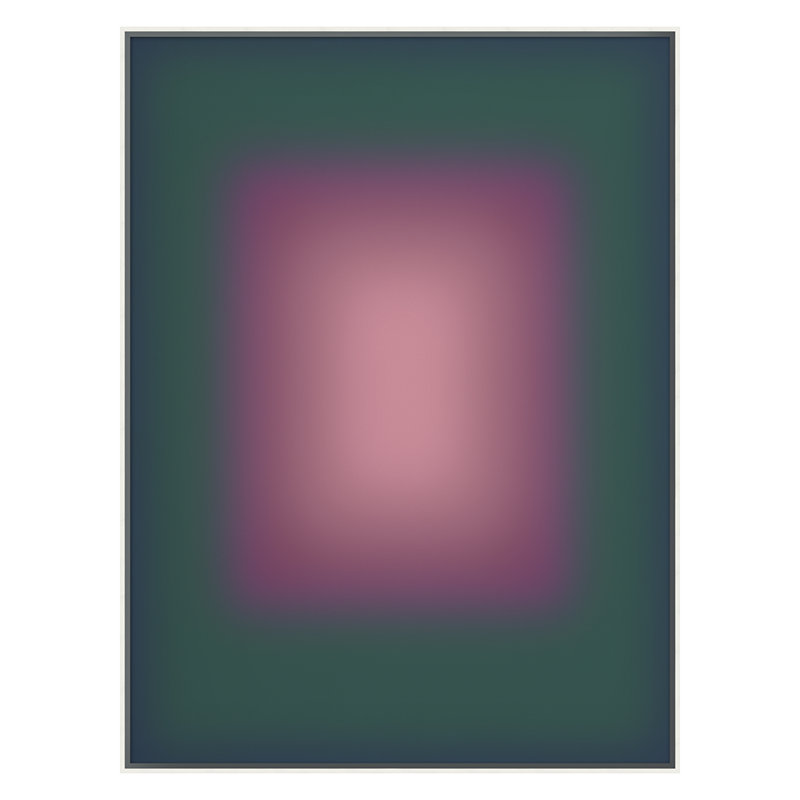 Blur 1 Print by Renee Stramel, 60" H x 45" W x 2.63" D, White