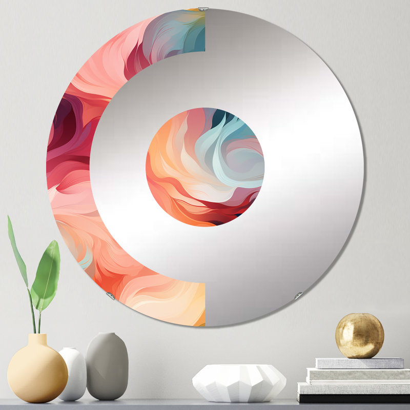 Miroir mural Popart, 23,6 po x 23,6 po