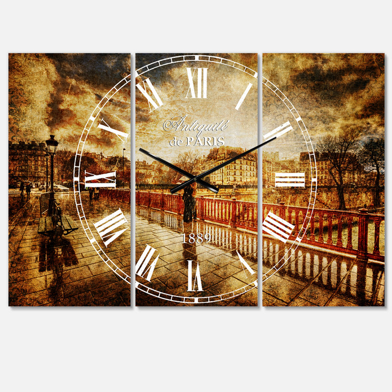 Très grande horloge murale Swigart