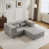 Tissu gris