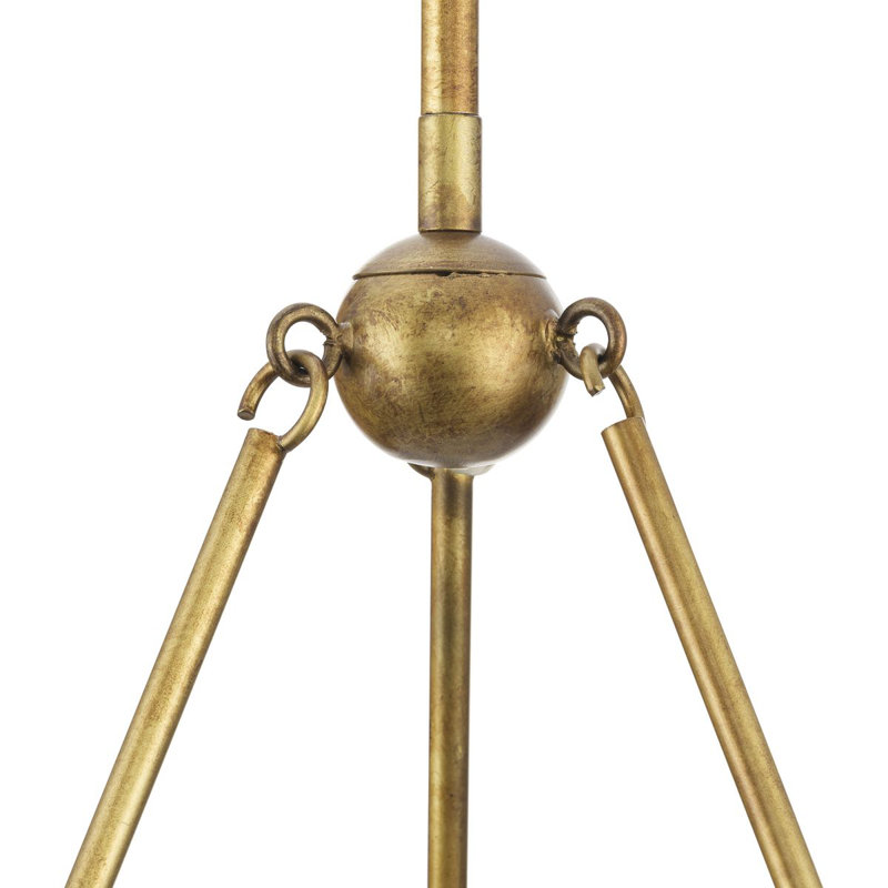 Laurel 6 - Light Dimmable Empire Chandelier, Gold Ombre