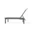 Chaise longue sans accoudoirs empilable en polymère avec accoudoirs Leeward-31923927-31923915
