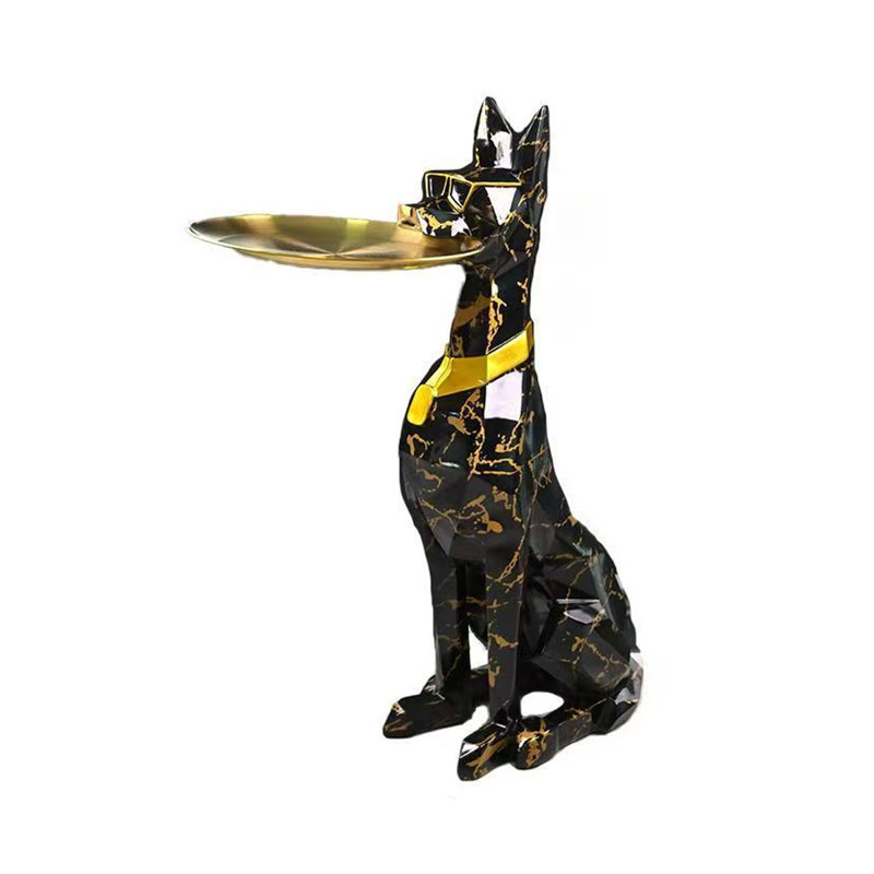 Modern Resin Cuprum Decorative Object