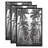 Malaya 3 Pack Lightweight Poster Frames Slide-In Photo Frames with Buildable Molding-706722334