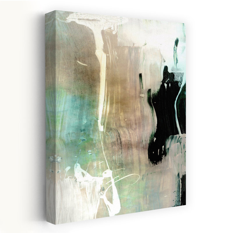 Art contemporain contemporain abstrait, H 48 po x l 32 po