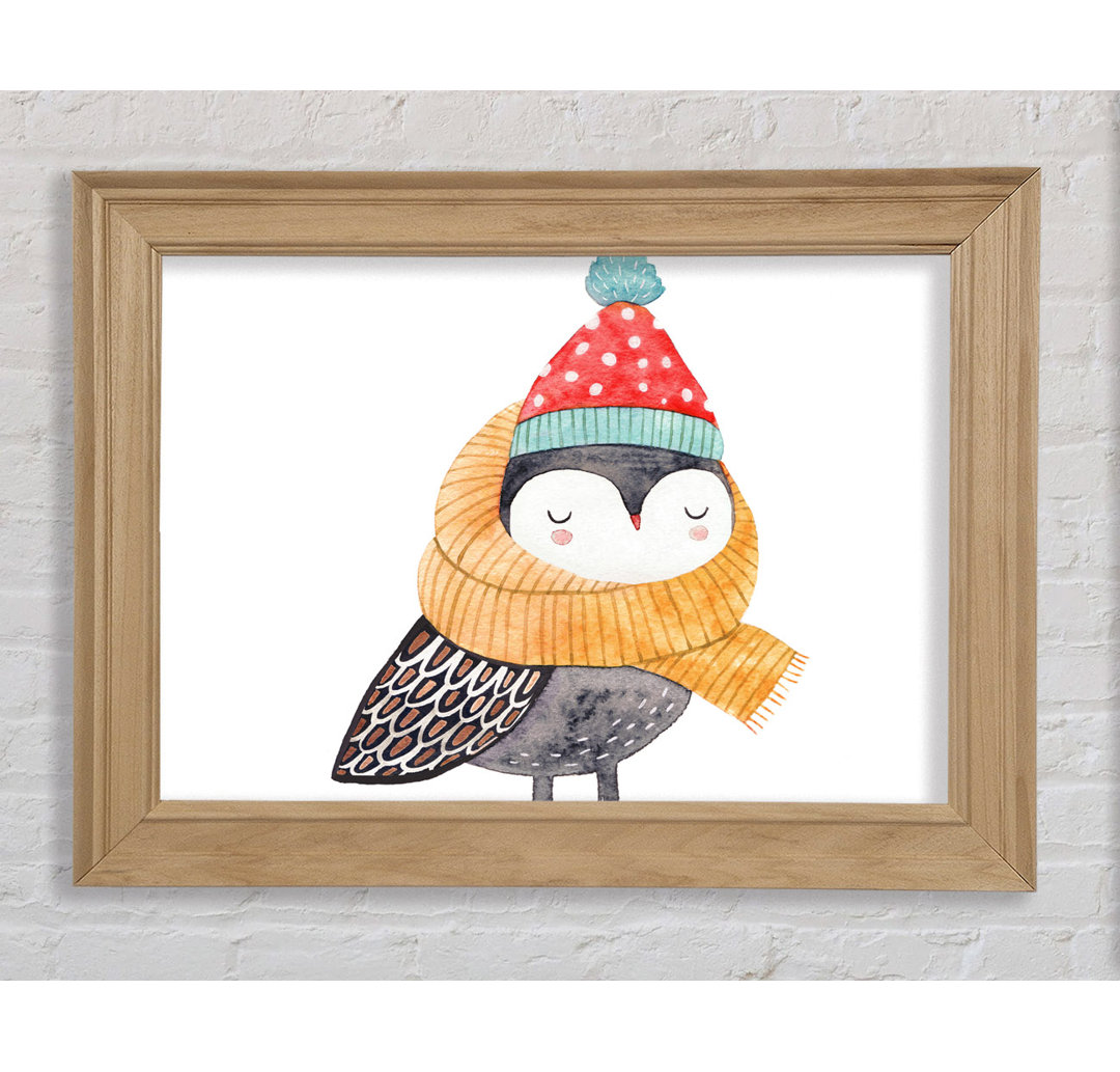 Ready For Winter Bird - Einzelner Bilderrahmen Kunstdrucke