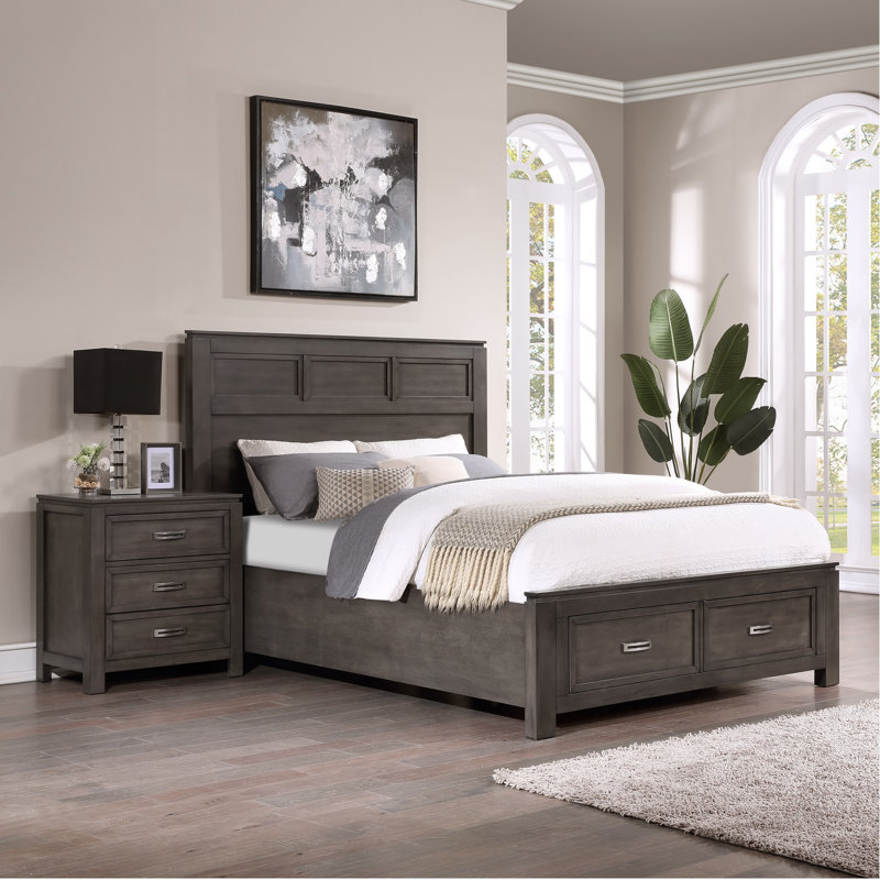 26" 3- Drawer Nightstand