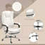 Fauteuil de massage, fauteuil inclinable avec hauteur réglable et repose-pieds