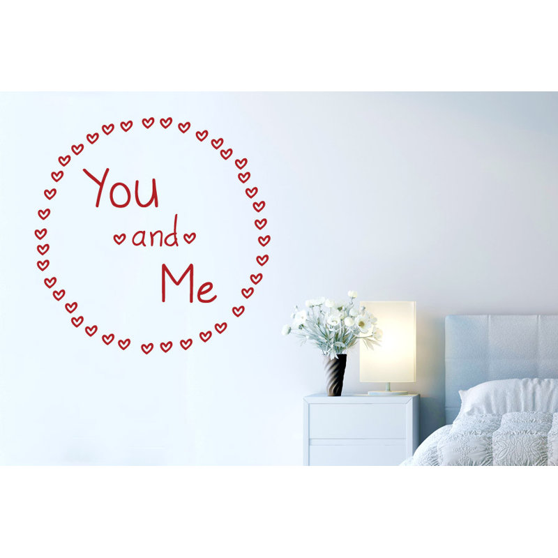 Wall Decal, Dark Red
