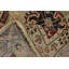 Tapis unique en coton 5 pi 10 po x 4 pi 1 po vert