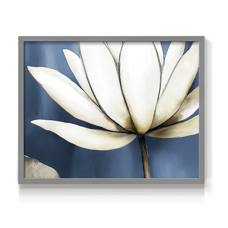 Floral Series-XXVI -Framed Print - Restickable