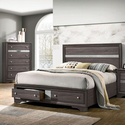 Sana Solid Wood Piece Bedroom Set