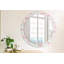 Huldar Glass Flat Wall Mirror