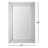 Glass Frame Mirror