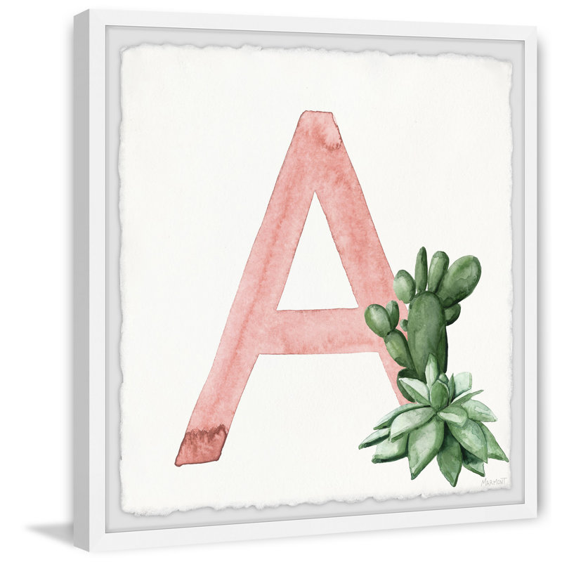 «Bessemer A Is for Ape», reproduction encadrée, H 18 po x l 18 po x 1,5 po
