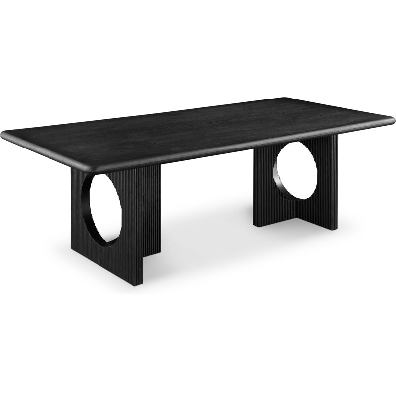 Rivas 94" Dining Table, Black