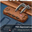 Ensembles de bagages 6 pièces avec sacs de voyage Valises extensibles avec roulettes bleu marine
