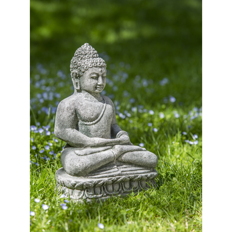 Rustic Antique Buddha Statue, Terra Nera