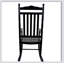 Chaise berçante balcon porche adulte