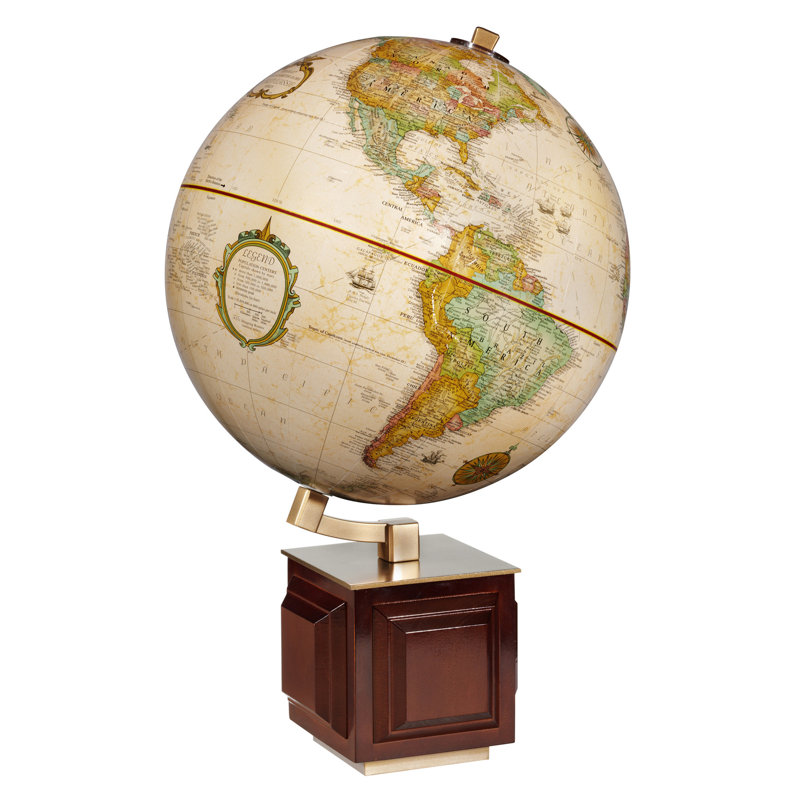 Quatre globes carrés