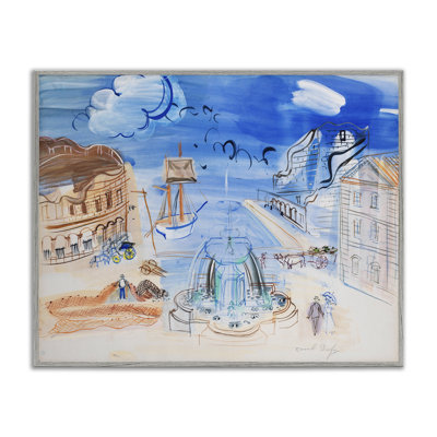 Art classique, estampe numérique encadrée par one1000paintings