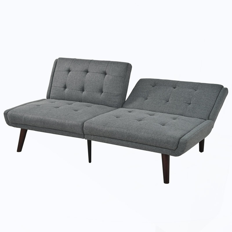 Canapé-lit convertible futon, Gris