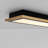 31.5’’ Wood Minimalist Rectangle LED Flush Mount