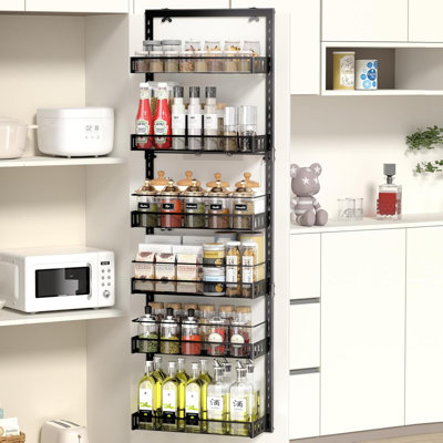 Metal Wall Organizer with Wall Baskets