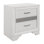 Glamorous Bedroom Furniture 1pc Nightstand of Drawers with Hidden Felt-Lined Drawer, End Table