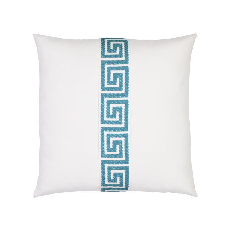 Lagoon Indoor/Outdoor Pillow Cover & Insert, 20"H x 20"W, Square