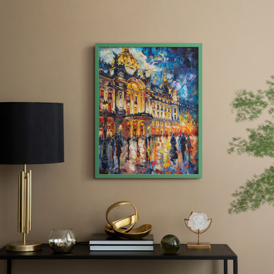 LANDSCAPES Series CCXC III, reproduction encadrée - bois massif