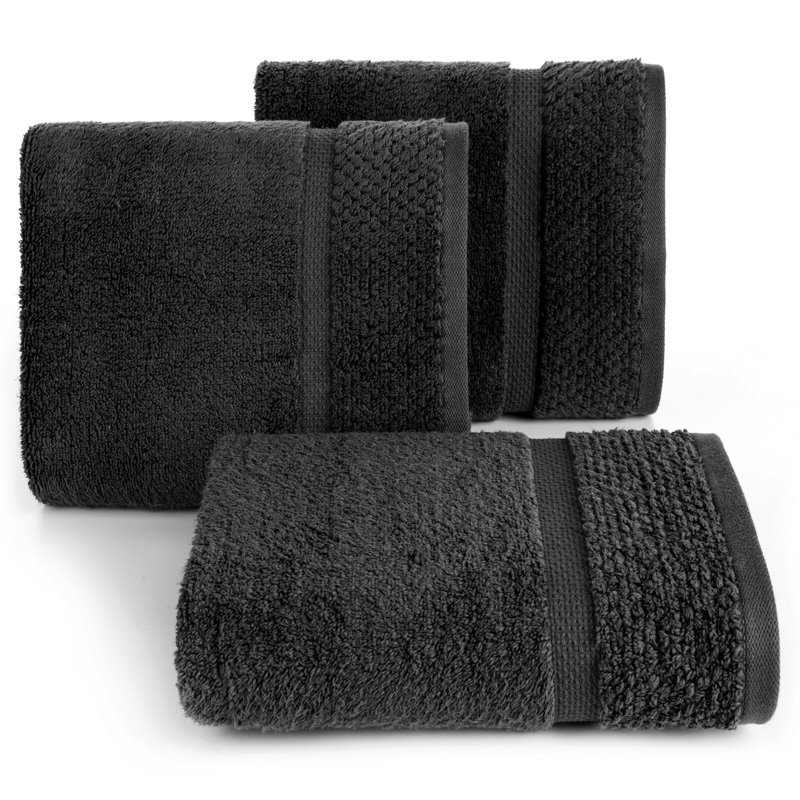 Huginn Jacquard Hand Towel, Navy Blue